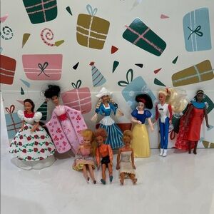 Assorted Fashion Dolls Set